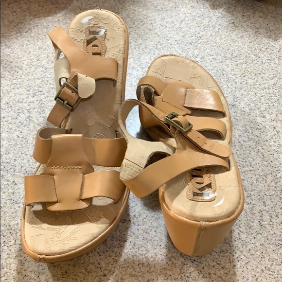Kork-Ease Shoes - Korks By Kork Ease Wedge Sandal Tan